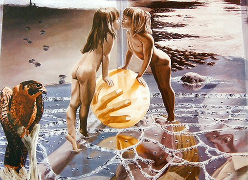 Major Arcanas Tarot Oil Painting by Richard MERIC